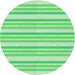 Square Machine Washable Transitional Green Rug in a Living Room, wshpat1735grn