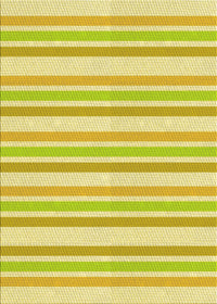 Machine Washable Transitional Yellow Rug, wshpat1735yw