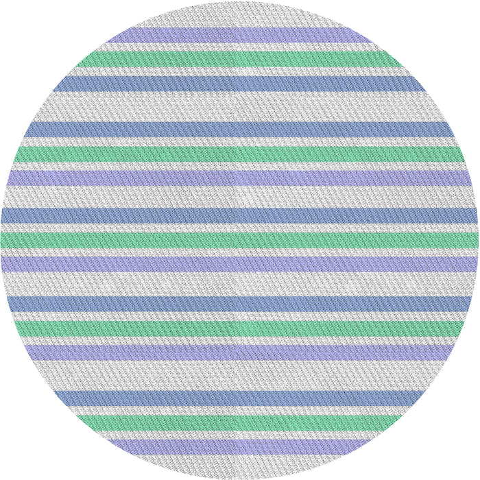 Square Patterned Pale Blue Abstract Machine Washable Rug, wshpat1735