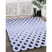 Machine Washable Transitional Lavender Blue Rug in a Family Room, wshpat1736blu