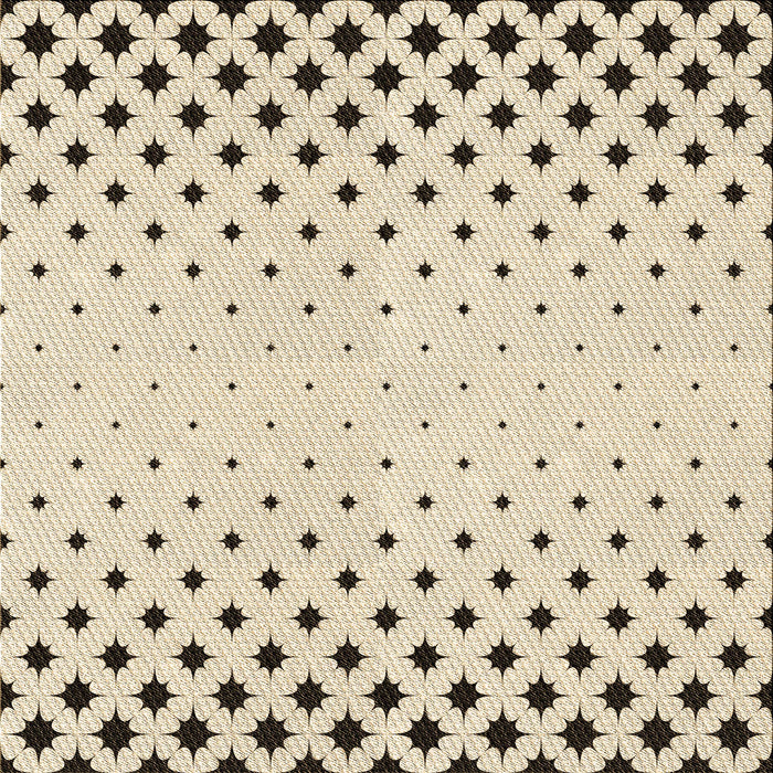 Round Patterned Moccasin Beige Rug, pat1736brn