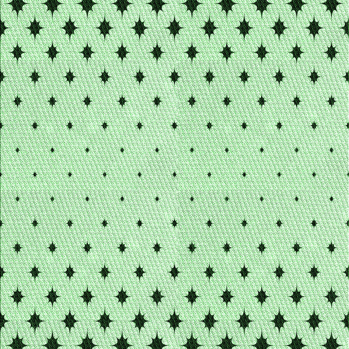Machine Washable Transitional Mint Green Rug, wshpat1736grn