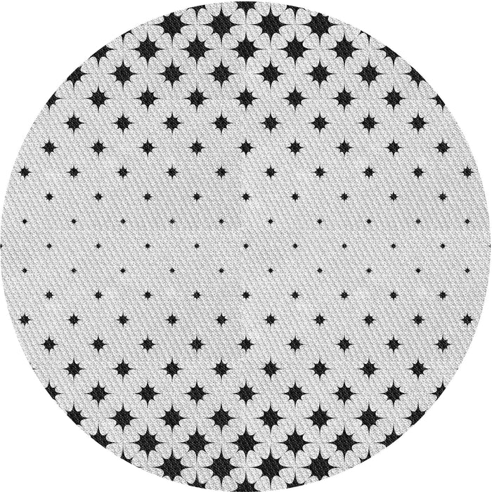 Square Patterned Platinum Gray Rug, pat1736gry