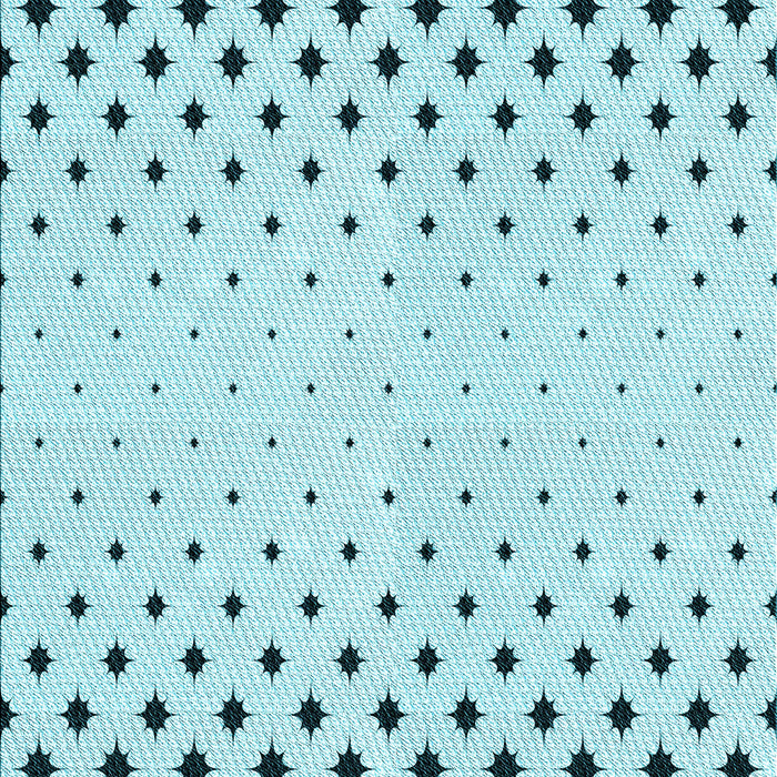 Patterned Electric Blue Rug, pat1736lblu