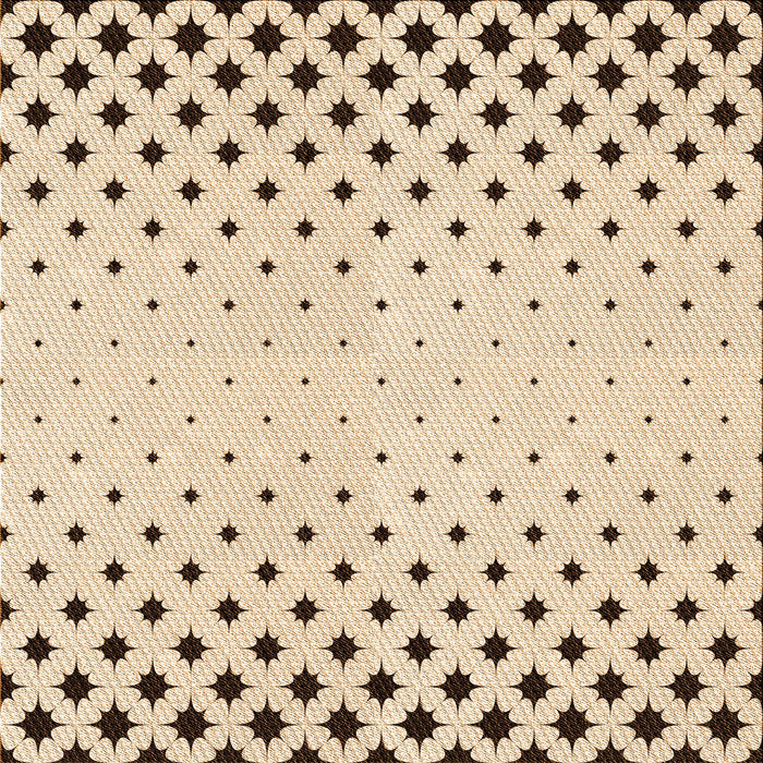 Round Patterned Bronze Brown Rug, pat1736org