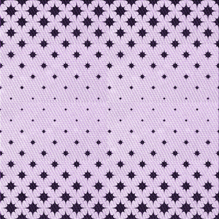 Round Machine Washable Transitional Lilac Purple Rug, wshpat1736pur