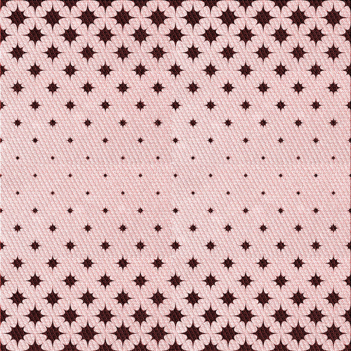 Round Patterned Red Rug, pat1736rd