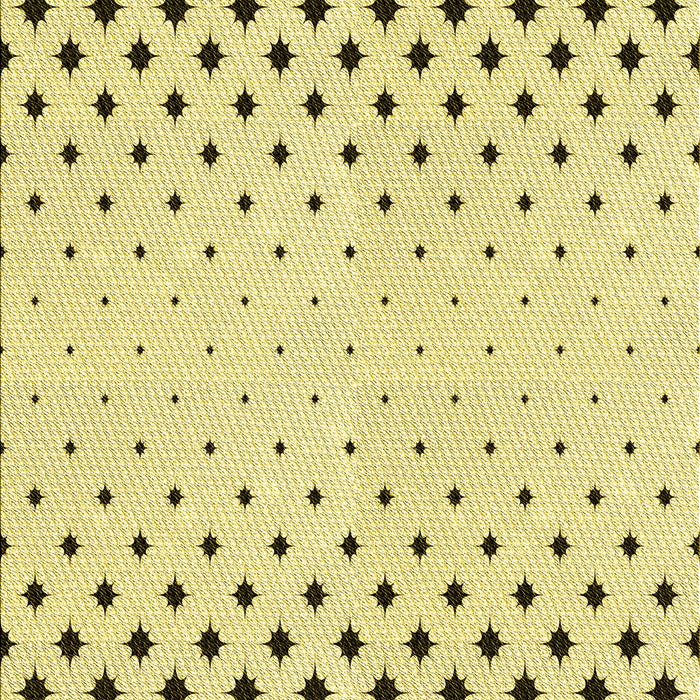 Machine Washable Transitional Sun Yellow Rug, wshpat1736yw
