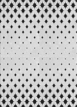 Patterned Off-White Abstract Machine Washable Rug, wshpat1736