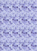 Machine Washable Transitional Purple Rug, wshpat1737blu
