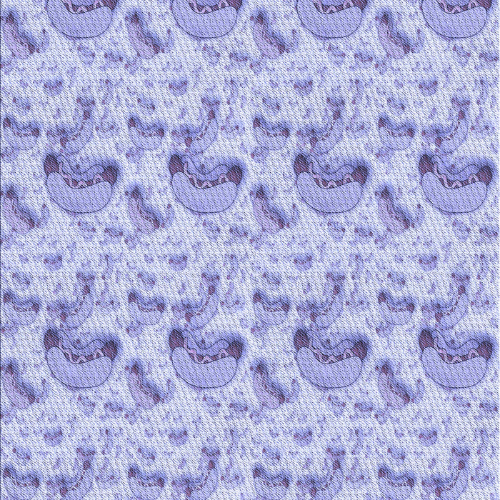 Machine Washable Transitional Purple Rug, wshpat1737blu