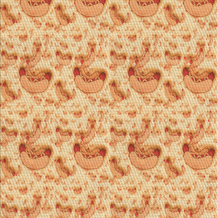 Machine Washable Transitional Neon Orange Rug, wshpat1737org