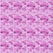 Round Machine Washable Transitional Blossom Pink Rug, wshpat1737pur
