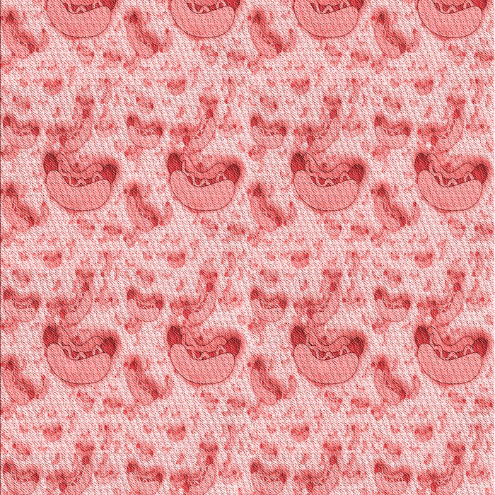 Machine Washable Transitional Red Rug, wshpat1737rd
