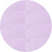 Square Machine Washable Transitional Bright Lilac Purple Rug in a Living Room, wshpat1738pur