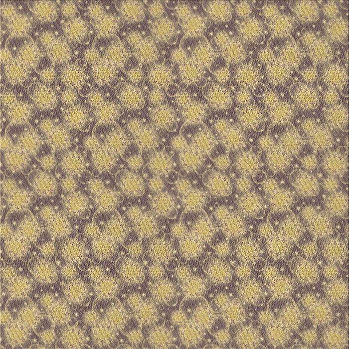 Round Machine Washable Transitional Brown Rug, wshpat1739brn