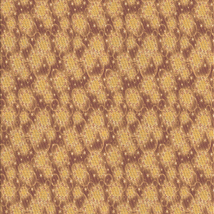 Patterned Orange Rug, pat1739org