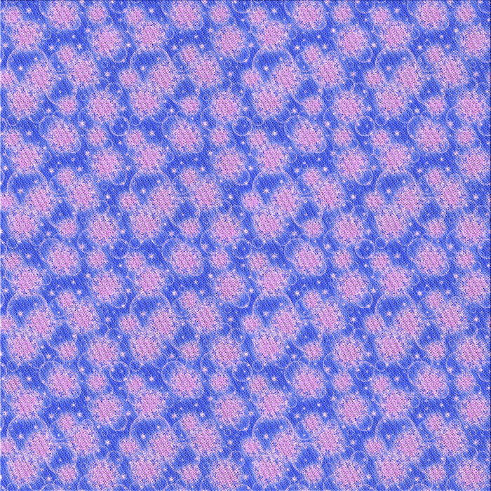 Round Machine Washable Transitional Purple Mimosa Purple Rug, wshpat1739pur