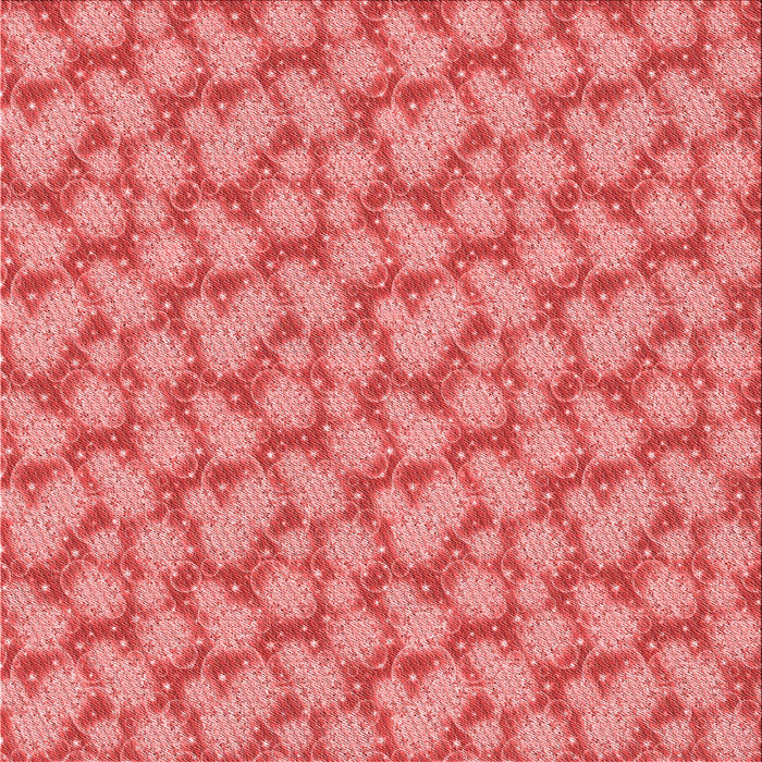 Round Patterned Ruby Red Rug, pat1739rd