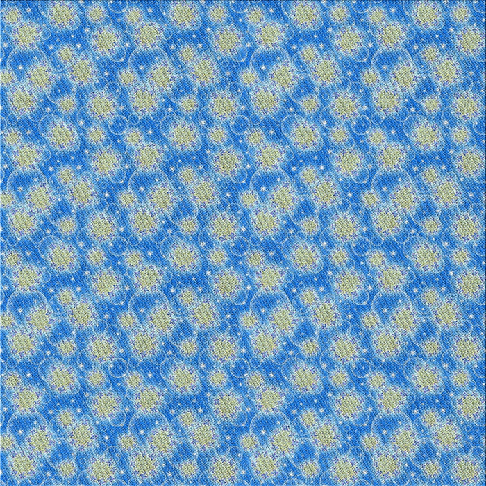 Square Patterned Sky Blue Novelty Rug, pat1739