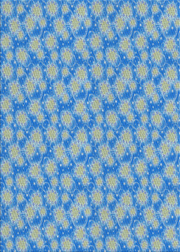 Patterned Sky Blue Novelty Rug, pat1739