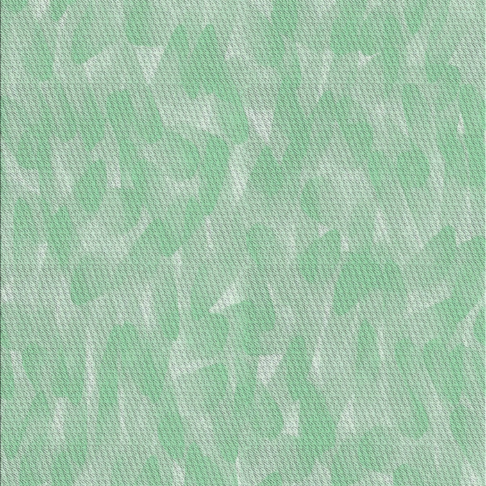 Machine Washable Transitional Green Rug, wshpat173