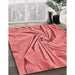 Machine Washable Transitional Ruby Red Rug in a Family Room, wshpat174rd