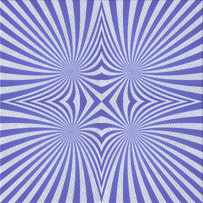 Round Patterned Periwinkle Purple Rug, pat1740blu