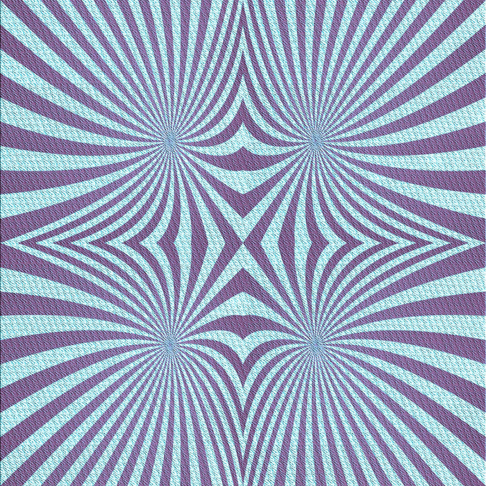 Patterned Blue Rug, pat1740lblu