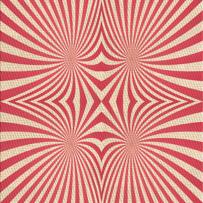 Patterned Red Rug, pat1740org