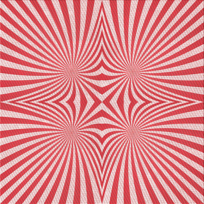 Round Patterned Baby Pink Rug, pat1740rd