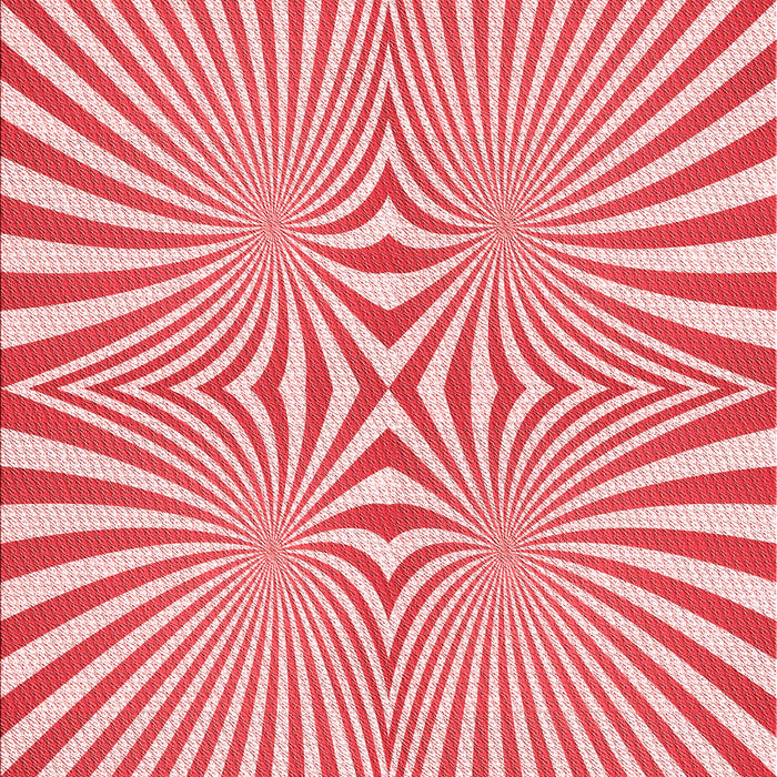 Machine Washable Transitional Pink Rug, wshpat1740rd