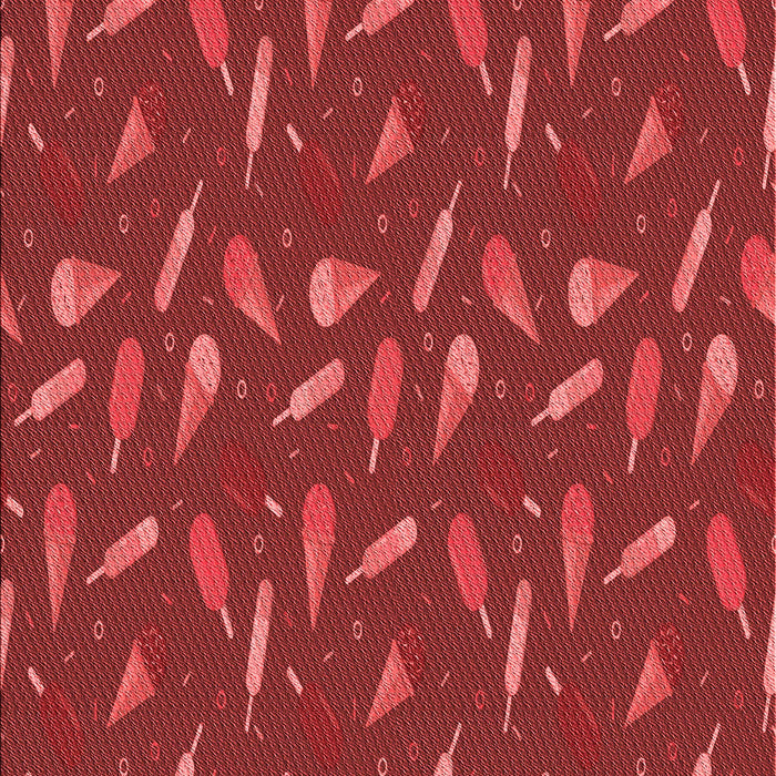 Machine Washable Transitional Red Rug, wshpat1742rd