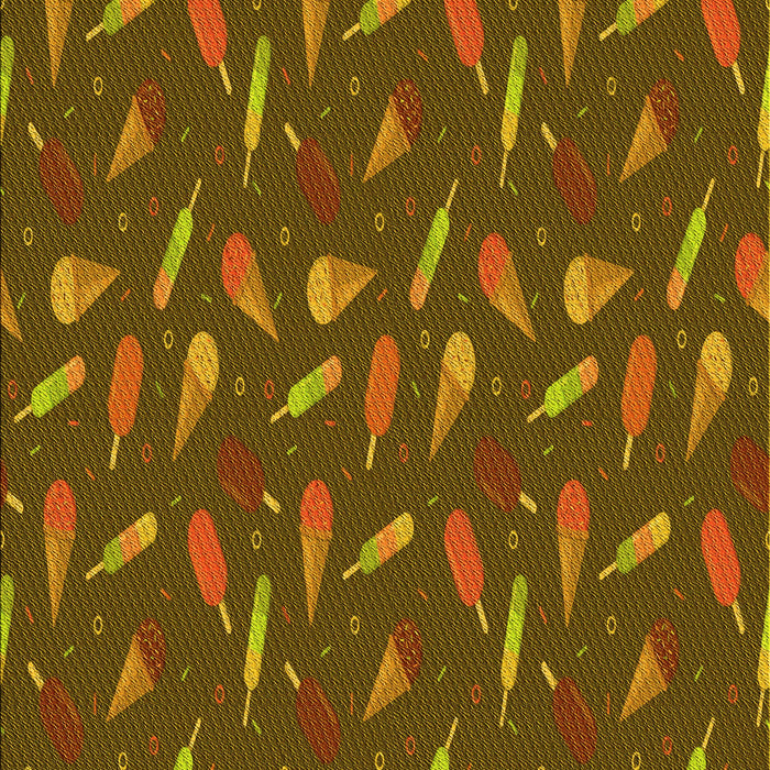 Patterned Red Brown Rug, pat1742yw