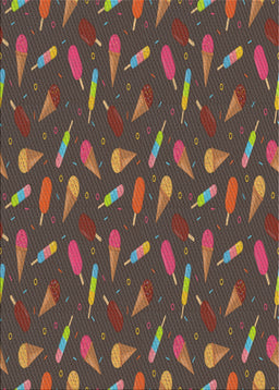 Machine Washable Transitional Dark Almond Brown Rug, wshpat1742