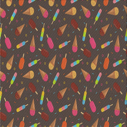 Sideview of Machine Washable Transitional Dark Almond Brown Rug, wshpat1742