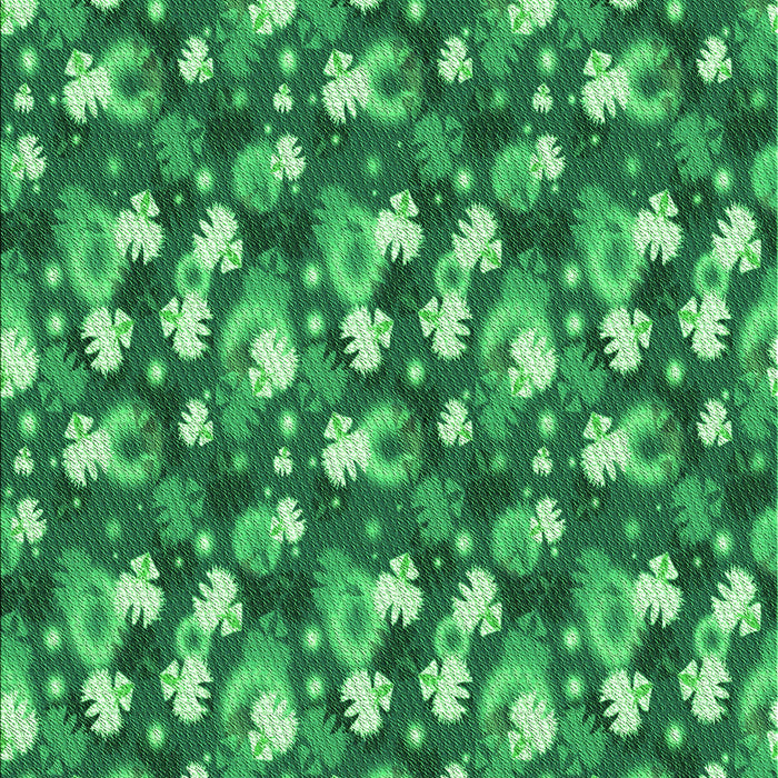 Patterned Forest Green Rug, pat1743grn