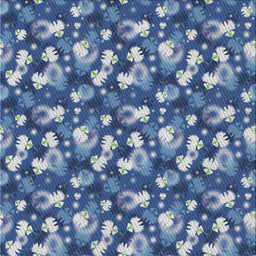 Square Patterned Blue Novelty Rug, pat1743