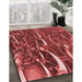 Machine Washable Transitional Red Rug in a Family Room, wshpat1744rd