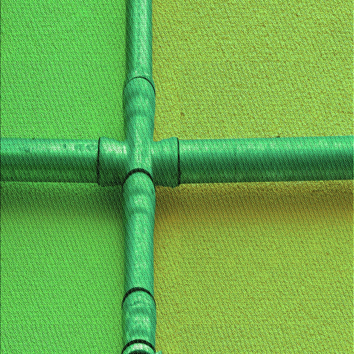 Machine Washable Transitional Emerald Green Rug, wshpat1745grn