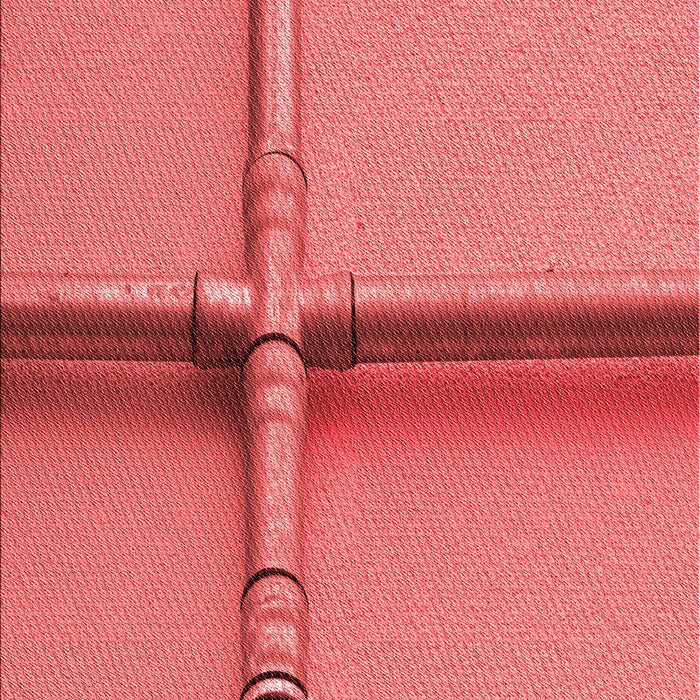 Patterned Ruby Red Rug, pat1745rd