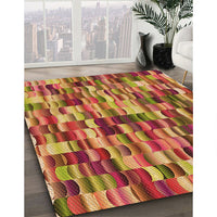 Patterned Yellow Rug, pat1746org