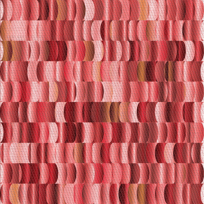 Machine Washable Transitional Red Rug, wshpat1746rd