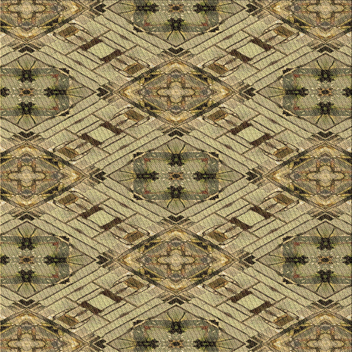 Round Machine Washable Transitional Red Brown Rug, wshpat1747brn