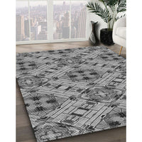 Patterned Gray Rug, pat1747gry