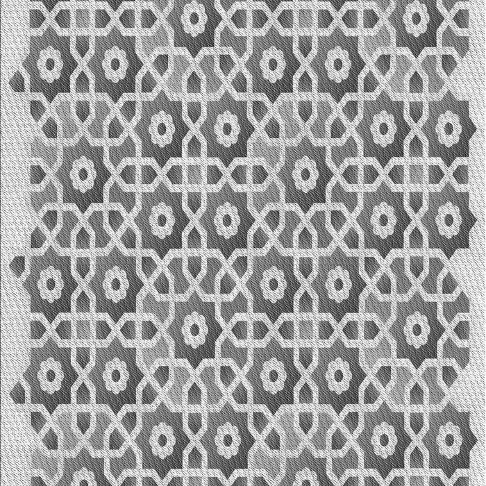 Machine Washable Transitional Light Gray Rug, wshpat1749gry