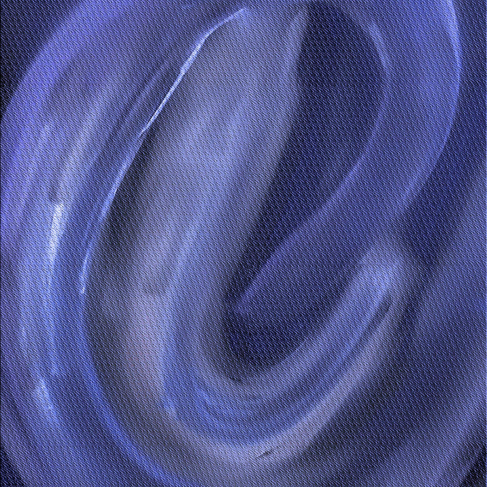 Patterned Denim Dark Blue Rug, pat1750blu