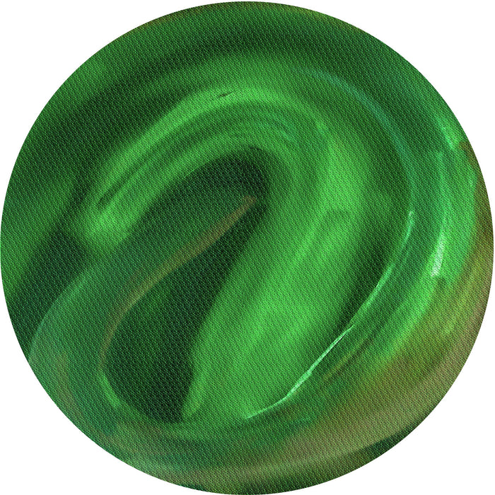 Square Machine Washable Transitional Deep Emerald Green Rug in a Living Room, wshpat1750grn