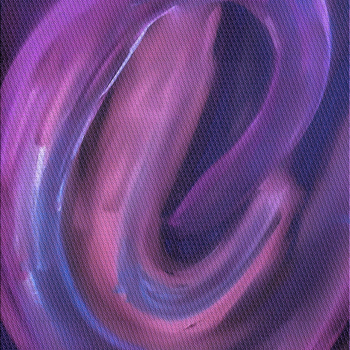 Machine Washable Transitional Bright Purple Rug, wshpat1750pur