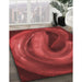 Machine Washable Transitional Red Rug in a Family Room, wshpat1750rd